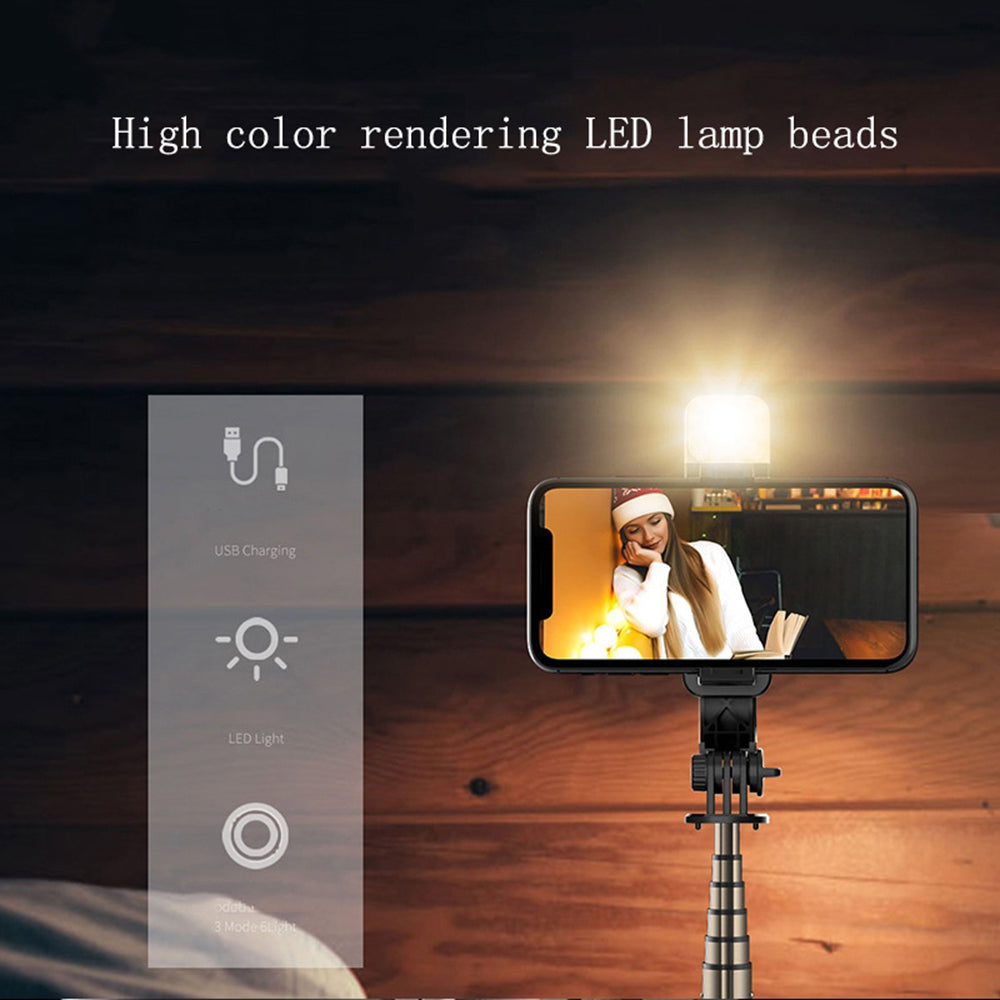 Selfie Stick Bluetooth Techsuit L11s, Universal, Black
