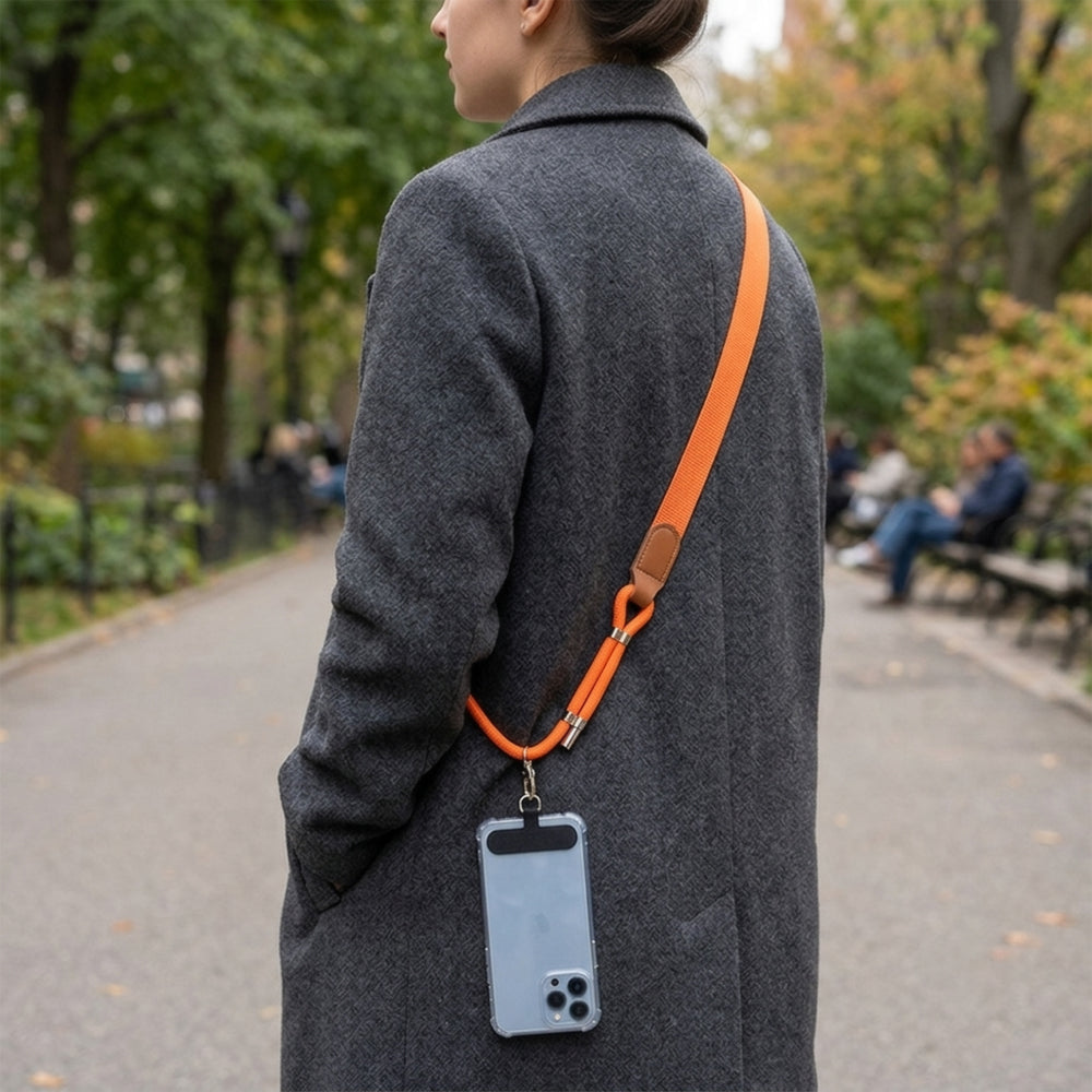 Techsuit UrbanLoop TLN12G Phone Lanyard, Gray