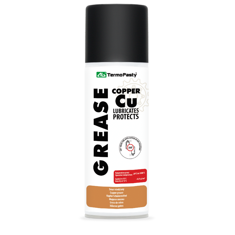 Technical Lubricant Spray AG Termopasty Copper, 400ml ART.AGT-176