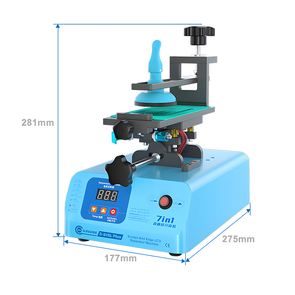 Sunshine S-918L Plus Touchscreen Display Separation Station