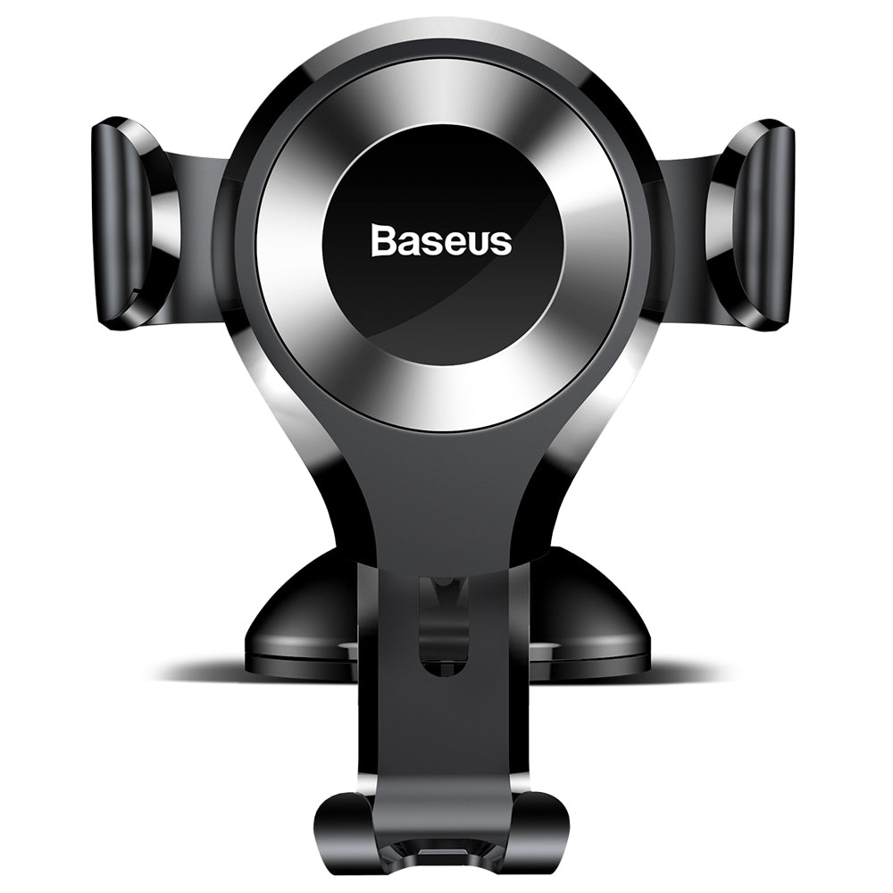 Baseus Osculum Gravity Car Holder, Universal, Silver SUYL-XP0S