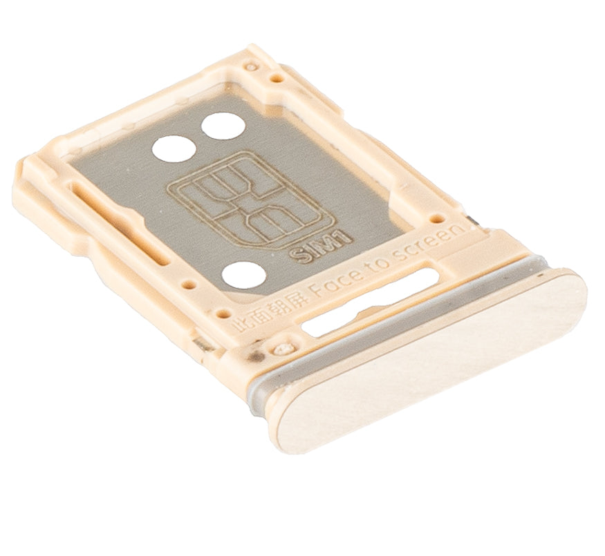 SIM Card Holder for Realme 12+, Gold (Navigator Beige), Service Pack 612121000174