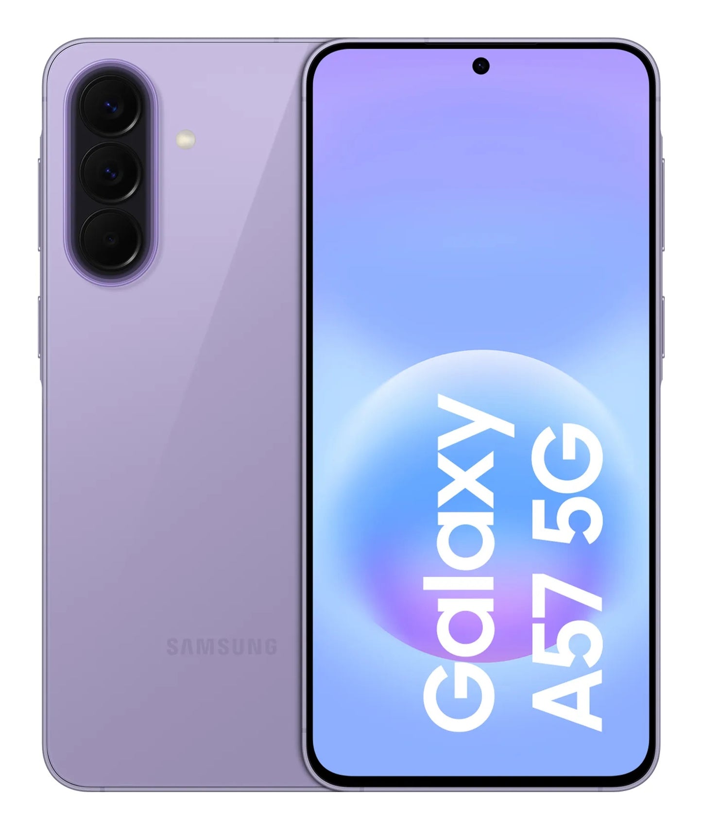 Samsung Galaxy A57 Mobile Phone, 128GB, 8GB, Awesome Lilac EU SM-A576BZVBEUE