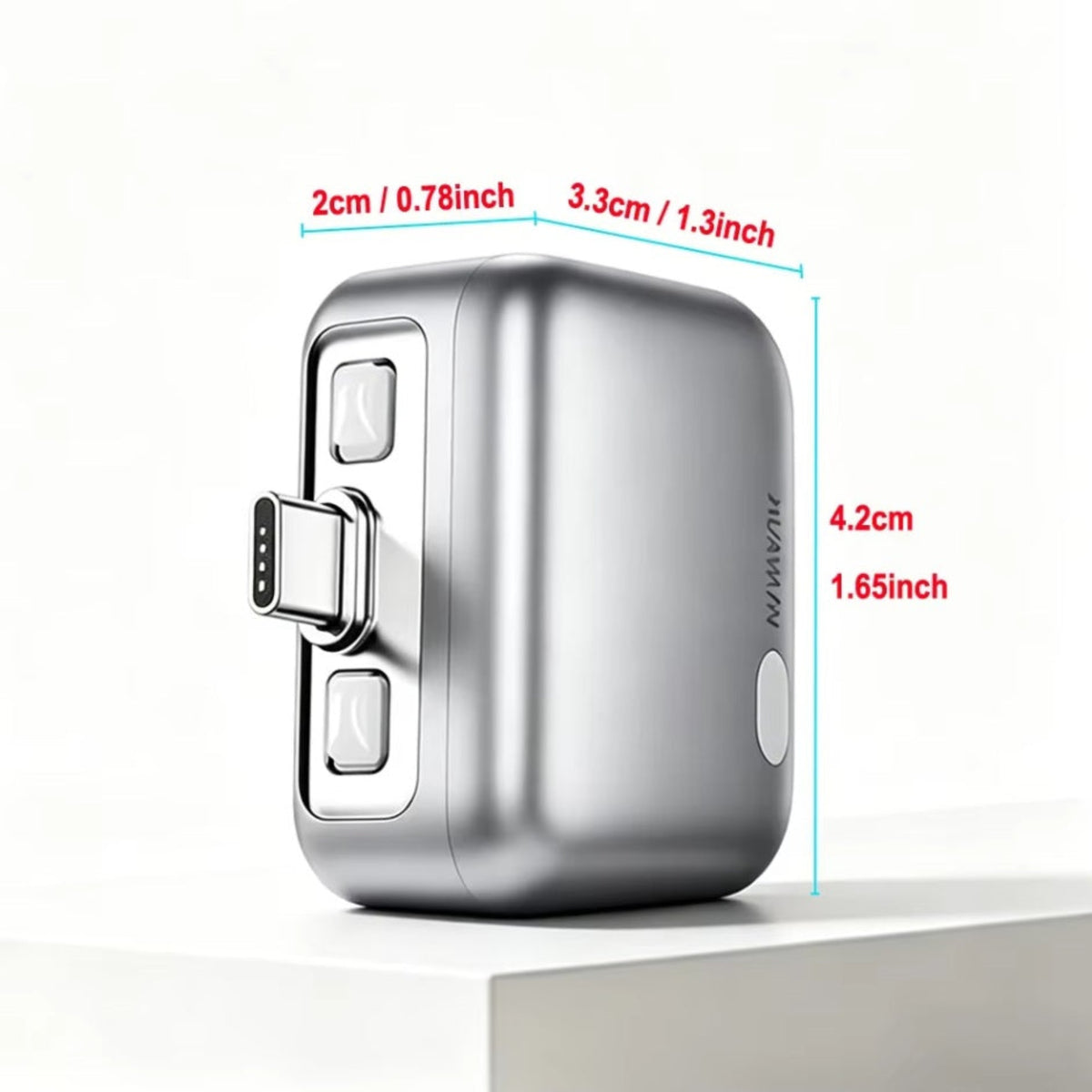 Forward KH-51 USB-C Auto Disconnect Car Adapter for Power Supply with Automatic Disconnection and Battery Protection, Silver