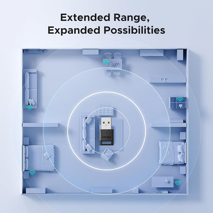 UGREEN CM748 (45134) USB Bluetooth Adapter, Black