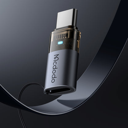 Data and Charging Adapter Lightning - USB-C McDodo OT-7610, Black