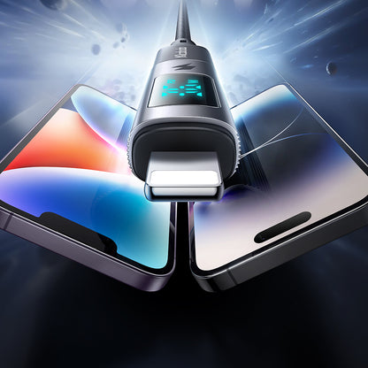 USB-C to Lightning Data and Charging Adapter McDodo OT-6100 Wales Display, Black