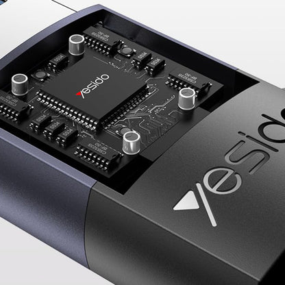 USB-C to USB-A Data and Charging Adapter Yesido GS34, Gray