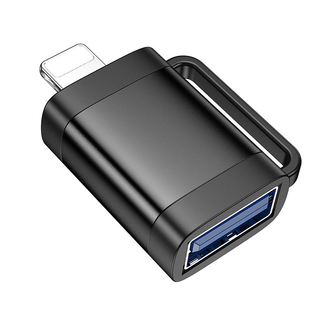 OTG Lightning - USB-A HOCO UA31A Adapter, Black