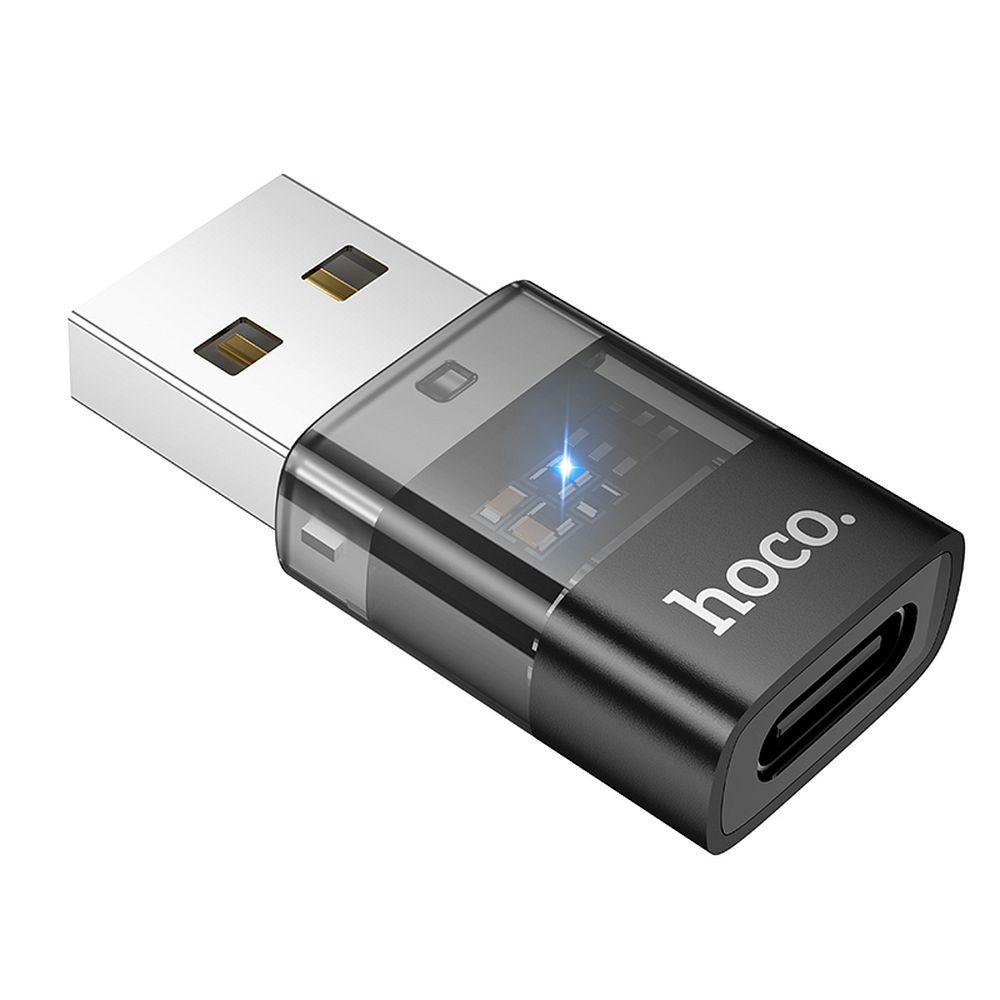 USB-C to USB-A Data and Charging Adapter HOCO UA36C, Black