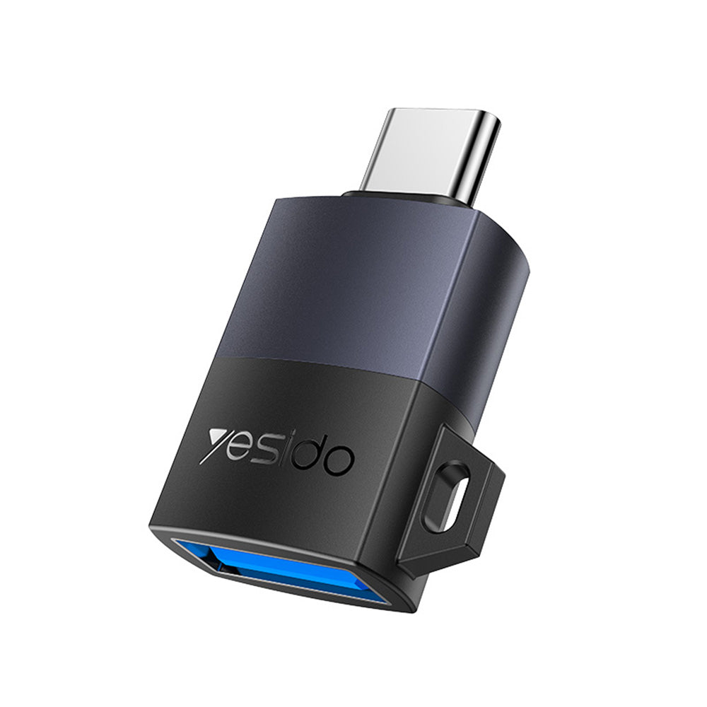 OTG USB-C to USB-A Yesido GS31 Adapter, Gray