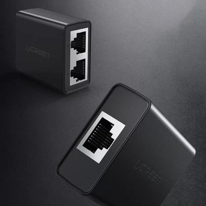 UGREEN CM210 Network Adapter, RJ45 - 2 x RJ45, Black