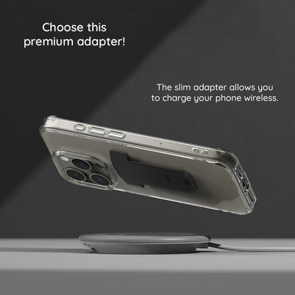 Ringke Quick & Go Phone Adapter for Bicycle Holder, Set of 2 pieces, Black