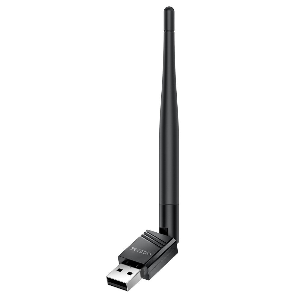 Yesido WP11 Wireless Adapter, 150Mbps, Black