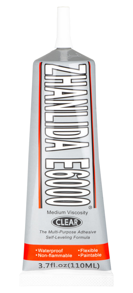 Zhanlida E-6000 Liquid Adhesive, 110ml, Transparent