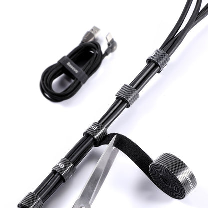 Baseus Circle Cable Organizer, Velcro, 3m, Black ACMGT-F01