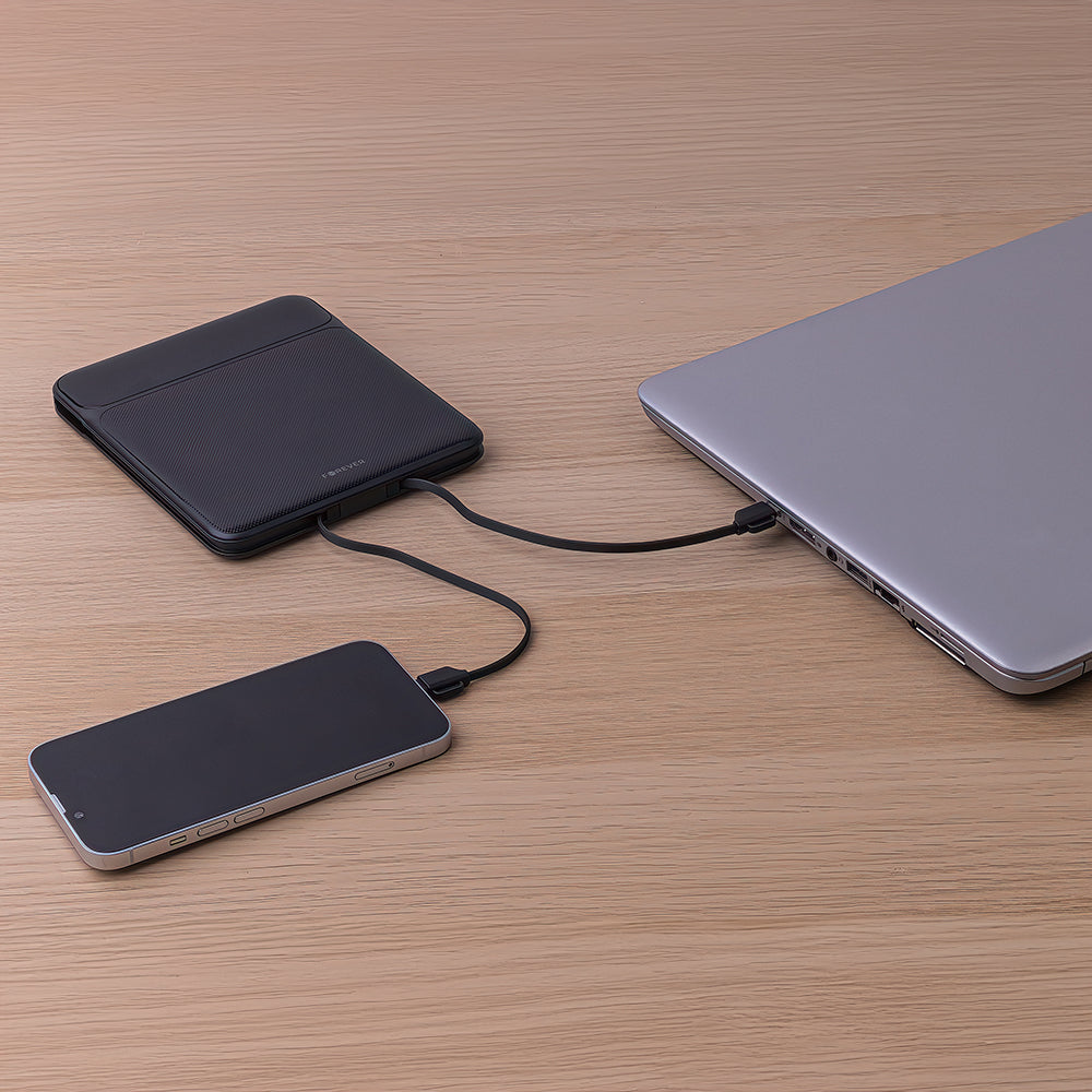 External Battery Forever TB-200, 20000mAh, 100W, QC + PD, 1 x Lightning - 2 x USB-C - 2 x USB-A, Black