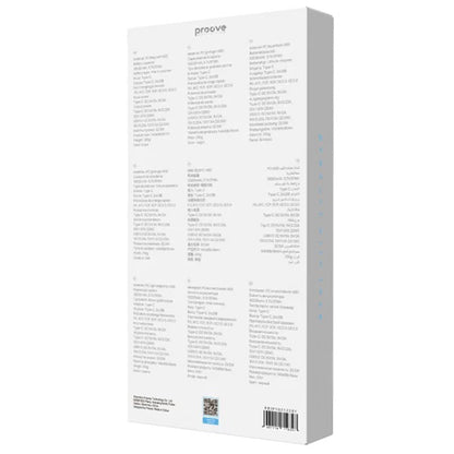 Proove Illuminator 2 External Battery, 10000mAh, 22.5W, QC + PD, 2 x USB-A - 1 x USB-C, Black PBIP10212201