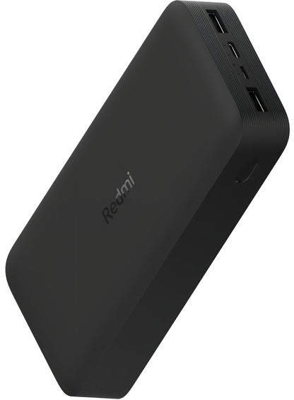 Xiaomi External Battery, 20000mAh, 18W, QC, 2 x USB-A, Black PB200LZM