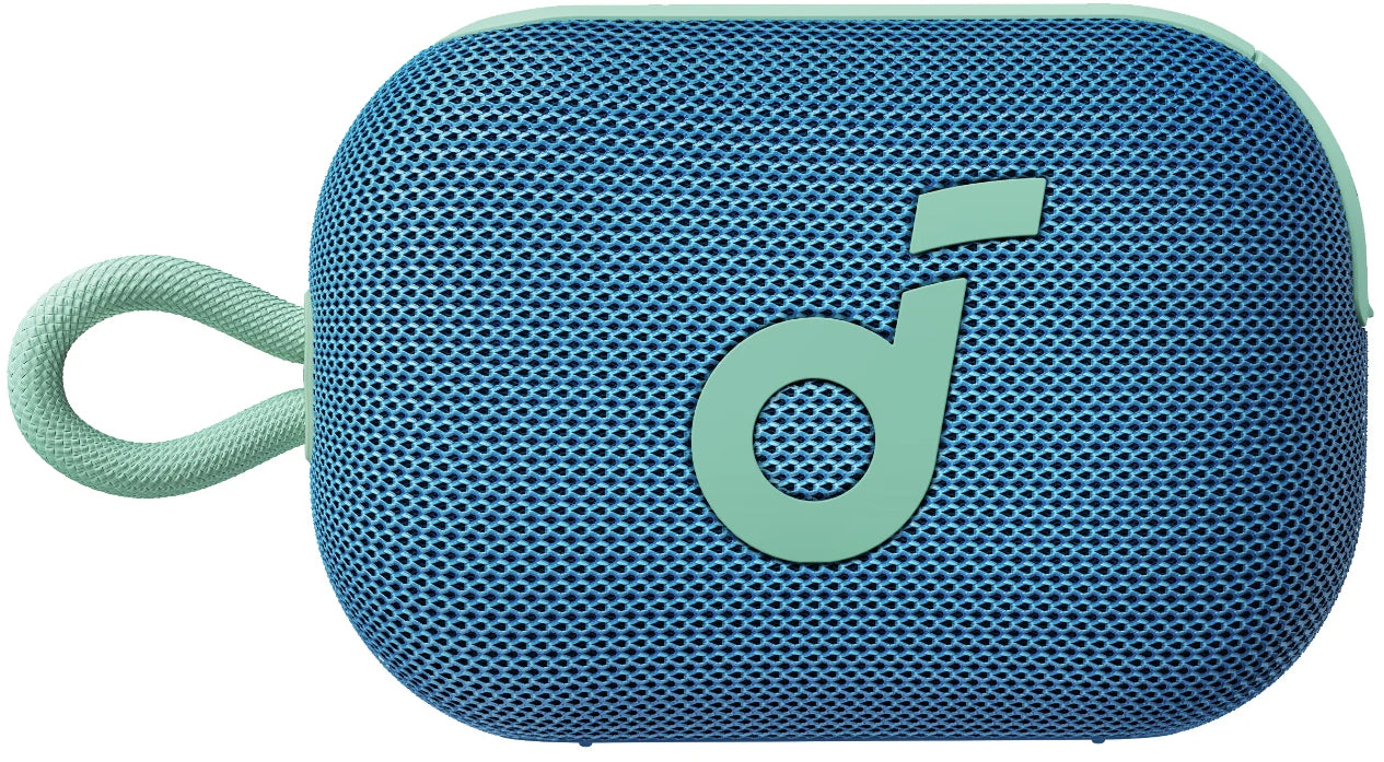 Anker SoundCore Select 4 Go Portable Bluetooth Speaker, 5W, TWS, Waterproof, Blue A31X1031