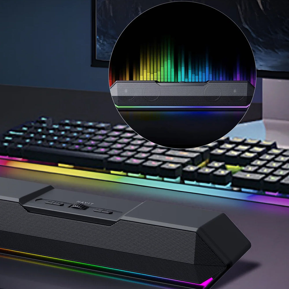 HAVIT SK772BT Bluetooth Speaker, 10W, Black