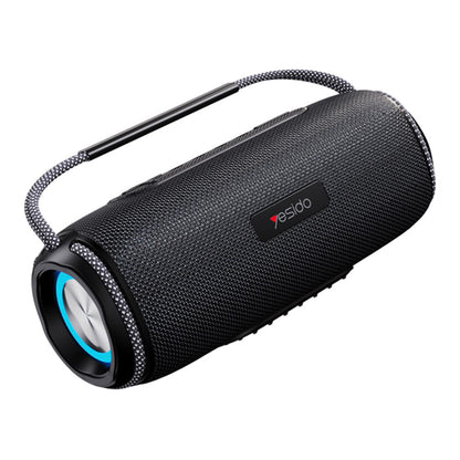 Yesido YSW11 Portable Bluetooth Speaker, 40W, RGB, Waterproof, Black