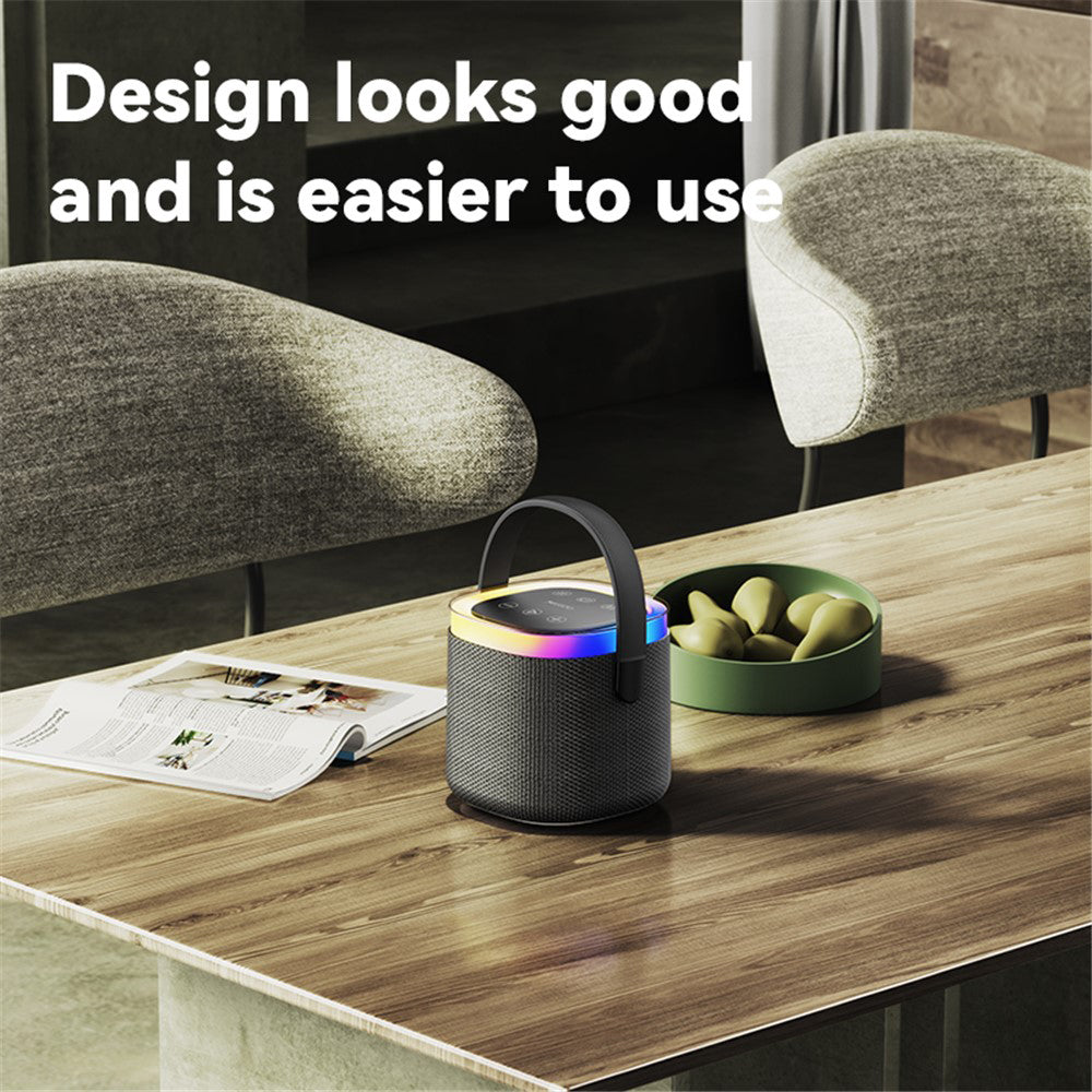 Yesido YSW25 Portable Bluetooth Speaker, 5W, RGB, Black