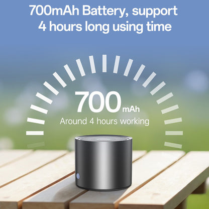 Yesido YSW30 Bluetooth Speaker, 3W, Waterproof, Black