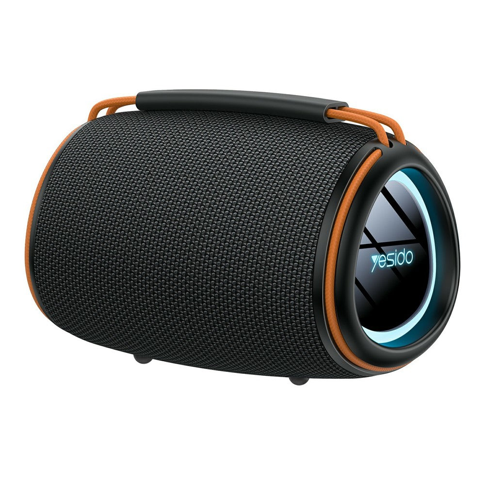 Yesido YSW39 Portable Bluetooth Speaker, 20W, TWS, RGB, Black
