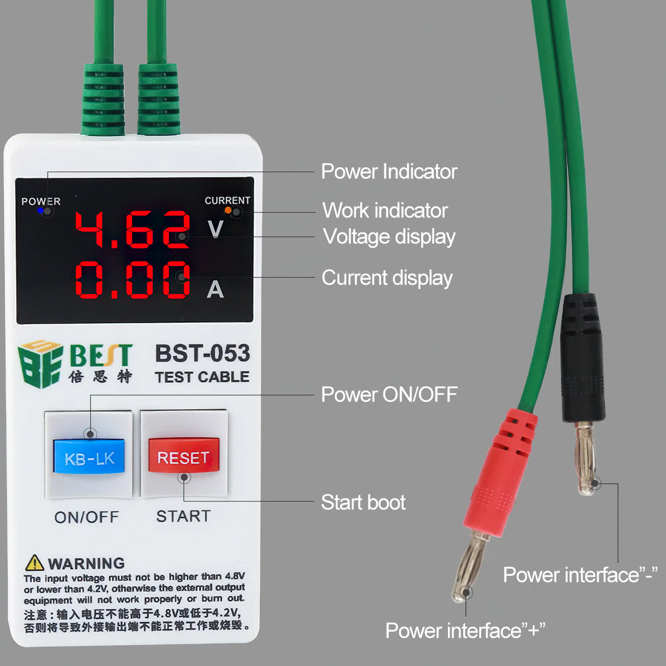 Best BST-053 Service Tester for Apple iPhone Series