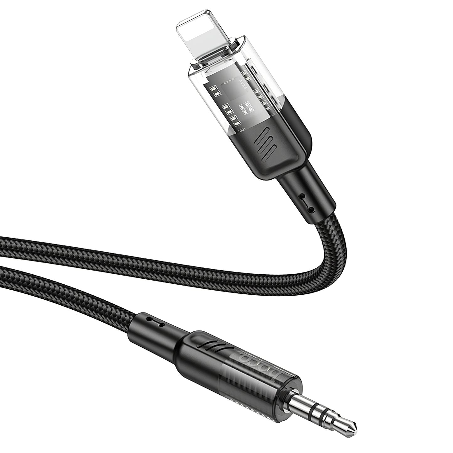 Lightning Audio Cable - 3.5mm HOCO UPA27, 1.2m, Black