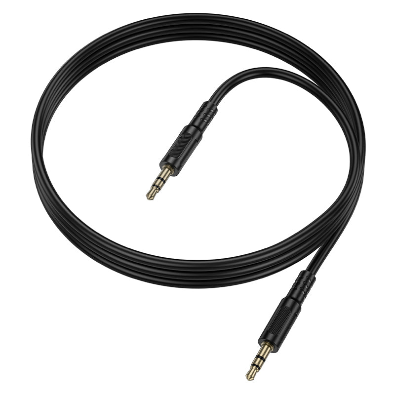 Audio Cable 3.5mm - 3.5mm Borofone BL25 Nice, 1m, Black