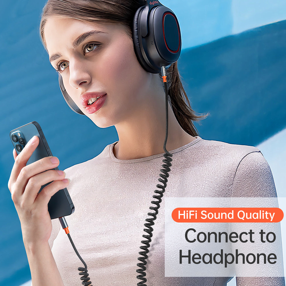 Lightning to 3.5mm McDodo Audio Cable CA-0890, 1.8m, Black