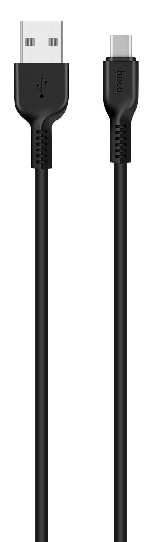 USB-A to USB-C Data and Charging Cable HOCO Flash X20, 18W, 2m, Black