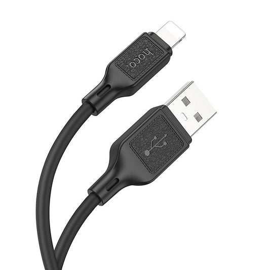 USB-A to Lightning Data and Charging Cable HOCO X90, 18W, 1m, Black