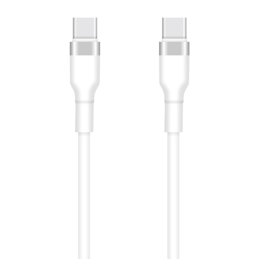 USB-C Data and Charging Cable - USB-C Setty, 60W, 1m, White