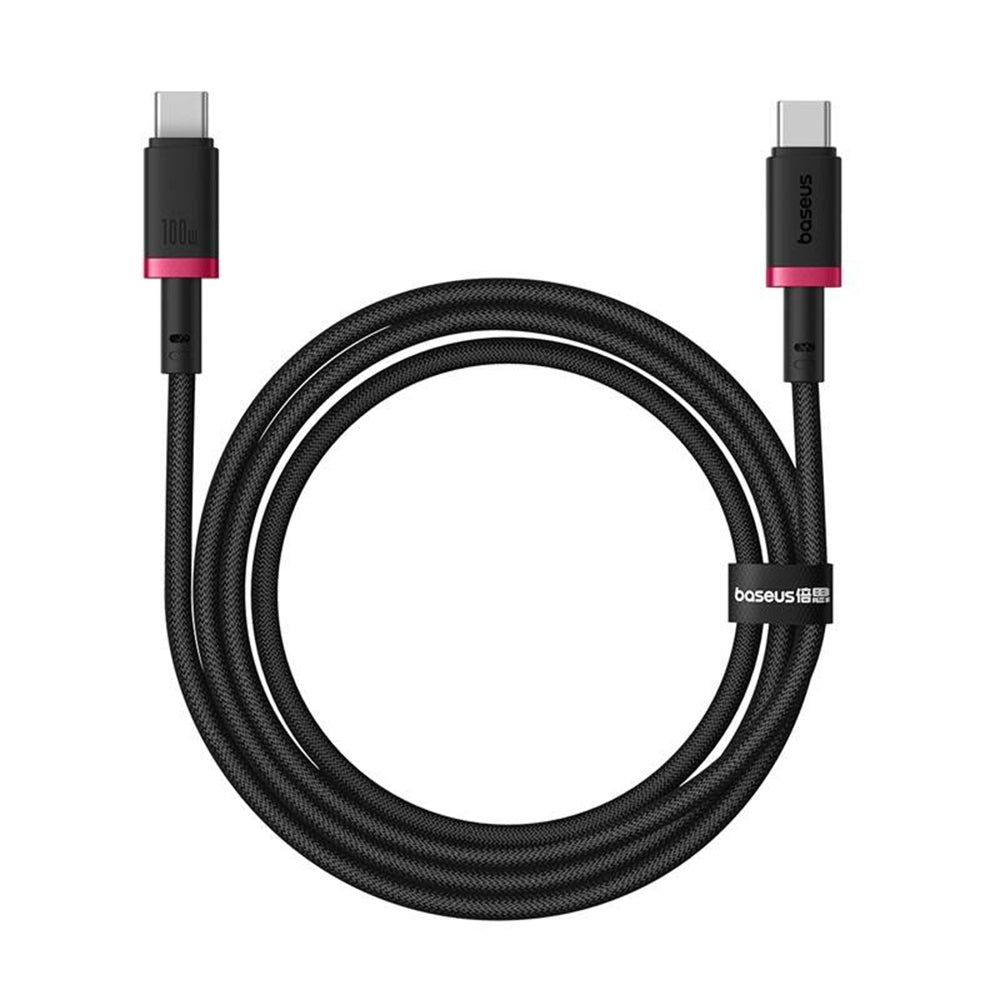 USB-C Data and Charging Cable - USB-C Baseus Dura Series, 100W, 1m, Red P10377803U01-01