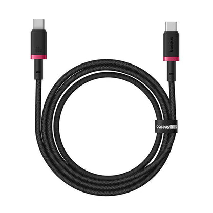 USB-C Data and Charging Cable - USB-C Baseus Dura Series, 100W, 1m, Red P10377803U01-01
