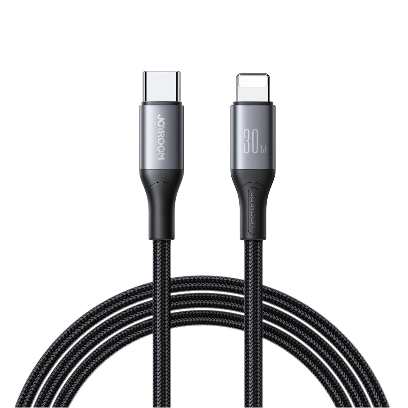 USB-C to Lightning Data and Charging Cable Joyroom S-A28 Flash, 30W, 1m, Black