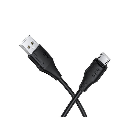USB-A to USB-C Data and Charging Cable HOCO X124, 18W, 1m, Black