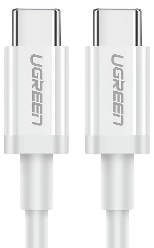 USB-C Data and Charging Cable - USB-C UGREEN US264, 60W, 0.5m, White
