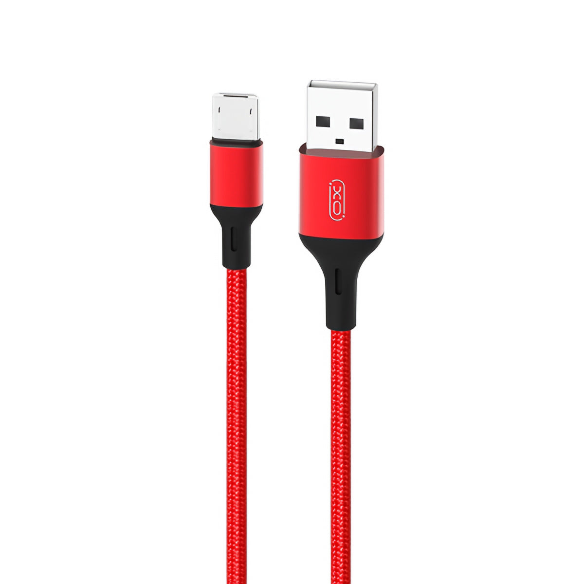 USB-A to microUSB Data and Charging Cable XO Design NB143, 18W, 2m, Red