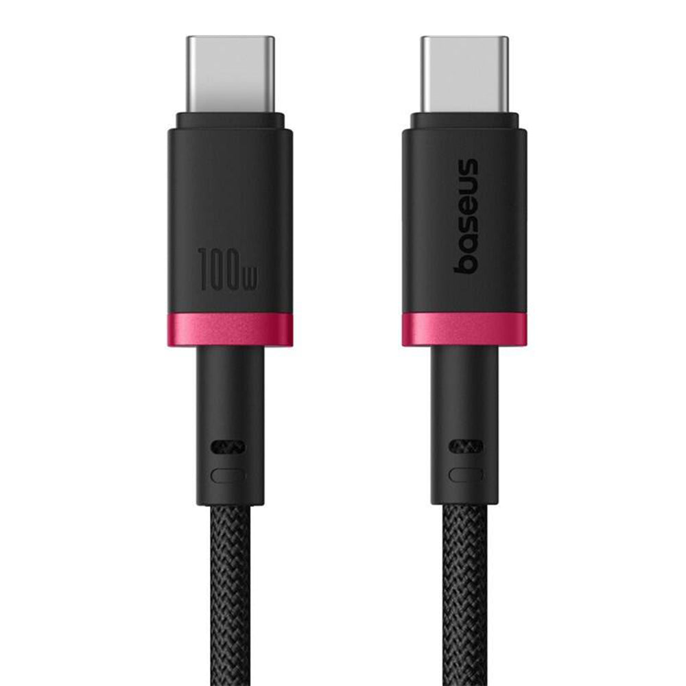 USB-C Data and Charging Cable - USB-C Baseus Dura Series, 100W, 1m, Red P10377803U01-01