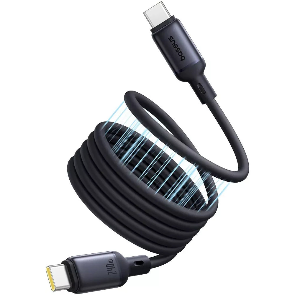 USB-C Data and Charging Cable - USB-C Baseus PicoGo, 240W, 1m, Black P10376800121-00