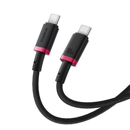 USB-C Data and Charging Cable - USB-C Baseus Dura Series, 100W, 1m, Red P10377803U01-01