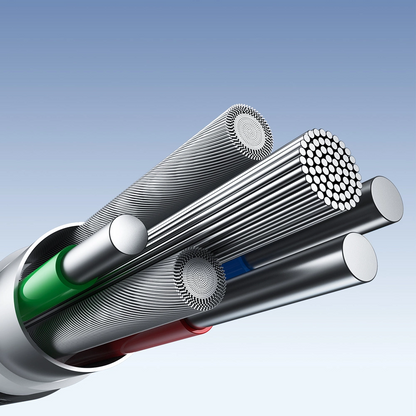 USB-A to USB-C Data and Charging Cable Joyroom S-A25 Light-Speed, 100W, 1.2m, Black