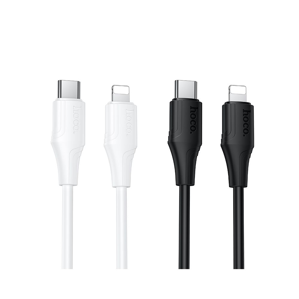 USB-C to Lightning Data and Charging Cable HOCO X124, 27W, 1m, White