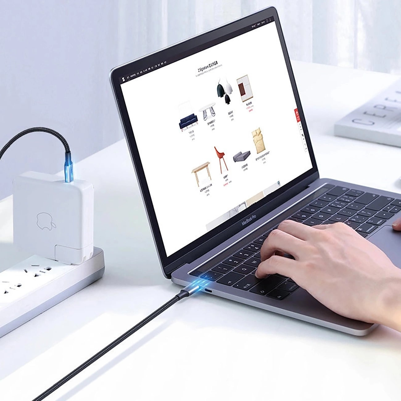 USB-C Data and Charging Cable - USB-C UGREEN US316, 100W, 3m, Gray