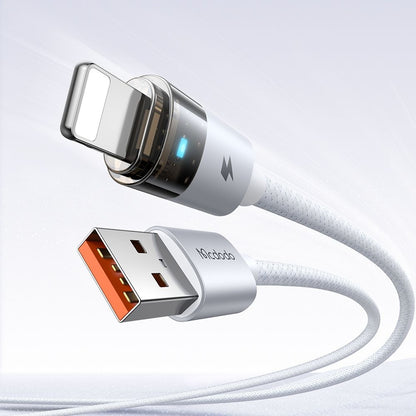 USB-A to Lightning McDodo CA-6912 Data and Charging Cable, 18W, 1.2m, White