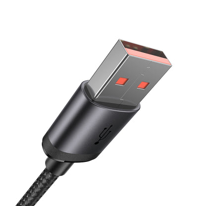 USB-A to microUSB Data and Charging Cable McDodo CA-3990, 18W, 1m, Black